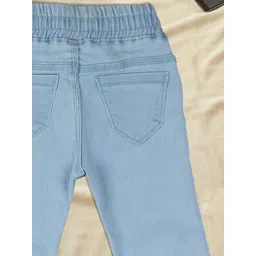 A-Okay Boys High-Rise Acid Wash Embroidered Stretchable Clean Look Jeans image 2