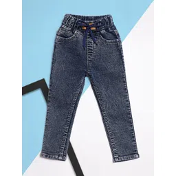 A-Okay Boys Slim Fit High-Rise Acid Wash Stretchable Jeans-picture-23