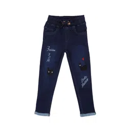 A-Okay Boys Slim Fit High-Rise Clean Look Embroidered Jeans-picture-14