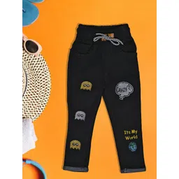 A-Okay Boys Slim Fit High-Rise Embroidered Clean Look Jeans-picture-20