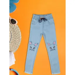 A-Okay Boys Slim Fit High-Rise Embroidered Clean Look Jeans-picture-21