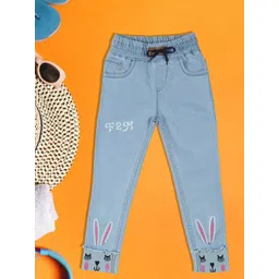 A-Okay Boys Slim Fit High-Rise Embroidered Clean Look Jeans-picture-22