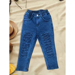 A-Okay Boys Slim Fit High-Rise Ripped Stretchable Jeans-picture-38
