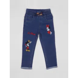 A-Okay Kids Embroidered Slim Fit High-Rise Cotton Jeans-picture-36