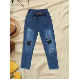 A-Okay Kids Slim Fit Applique Clean Look High-Rise Jeans-picture-12