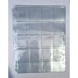 A TO Z CRAFTS 10 Sheets Coin Collection Pages, Coins Pocket Page Coin Binder Inserts Sleeves with Standard 9 Hole for Coin Album. Storage Holder for Currency, Stamp and Other Supplies (10 Sheets)-image-3