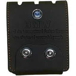 a1 essancial | Double Magnet Artificial Leather Purse | U Leather Magnet Wallet for Men (Black)-picture-53