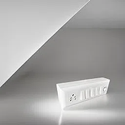 A1 LED 8 Module Surface Wall Mounted Electrical Switch Board White Compalet Set-picture-12