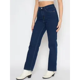 A1TUFF Women Straight Fit High-Rise Stretchable Jeans-picture-20