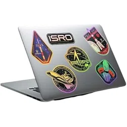 A47 ( Ascend Forty Seven ) Reusable ISRO Holographic Stickers -1 (Pack of 6)-picture-41