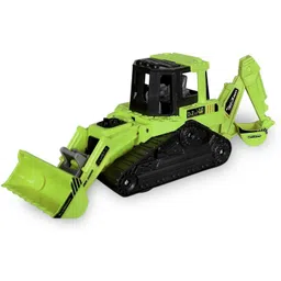 aadhvya Construction Realistic 2 in 1 Excavator Bulldozer Truck for Kids-picture-11