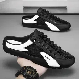 Aadi Men Black & White Casual Sneaker Sneakers For Men-picture-12