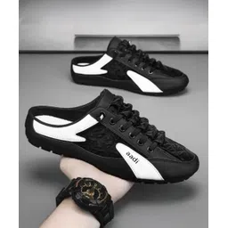 Aadi Men Black & White Casual Sneaker Sneakers For Men-picture-16