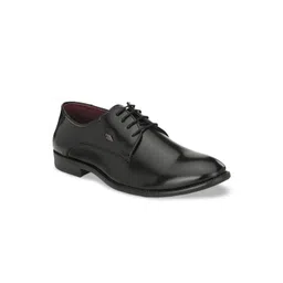 aadi Men Black Solid Formal Derbys-picture-32
