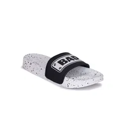 aadi Men White & Black Printed Slip-On image 1