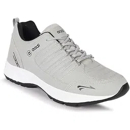 aadi Men's Comfortable Lightweight Synthetic Leather Running, Walking & Gym Casual Sports Shoes-picture-19