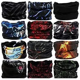 aadikart Unisex Head Wrap Bandana (Multicolour, Free Size) - Pack of 12-picture-49