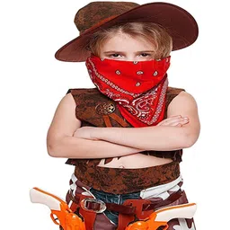 Aadikart Unisex Pack of 3 Paisley Cotton Bandanas image 5