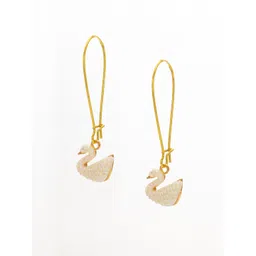 aadita Gold-Plated Animal Shaped Drop Earrings image 4