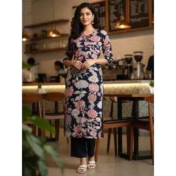 AADVIKA Women Floral Embellished Floral Kurta-picture-15