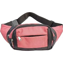 aafeen P.U Waist and Chest Travel Waterproof Pouch Bag for Document, Money, Phone and Outdoor Sports, Black-picture-21