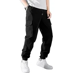 aahwan Men's Regular Fit low Rise Cargo Pant-picture-17