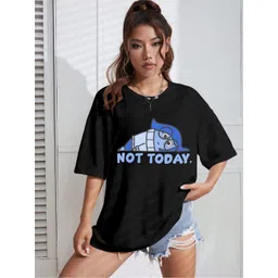 AAHWAN Printed Short Sleeves Round Neck T-shirt-picture-38