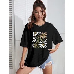 AAHWAN Women Printed Applique T-shirt-picture-25