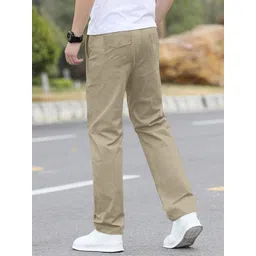 aahwan Men's Straight Fit Mid Rise Pants image 2
