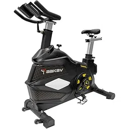 AAKAV FITNESS Spin Exercise Bike for Home | Exercise Bike for Workout | Perfect for Gym | Spin Bike with Adjustable Wheel Clamp | Spin Bike With 22kg heavy duty flywheel & Adjustable Saddle | Max User Weight 150 KG (SX-400)-picture-24