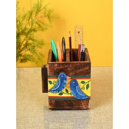 AAKRITI ART CREATIONS Brown Small Cutlery Holder-picture-28
