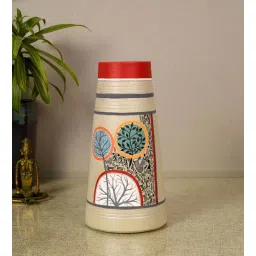 Redwood Groove Multicolour Terracotta Vase by Aakriti Art Creations-image-34