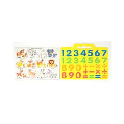 A&A Kreative Box Animal & Young Ones Puzzle with Number Game ( Wodden Puzzle & Evafoam Number Game) - 44 Pcs-picture-27