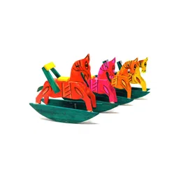 A&A Kreative Box Wooden Rocking Horse image 1