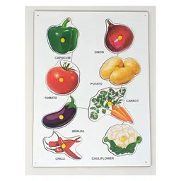 A&A Kreative Box Wooden Vegetable Puzzle -8Pc-picture-32