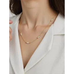 AanyaCentric Brass Gold-Plated Handcrafted Chain-image-49