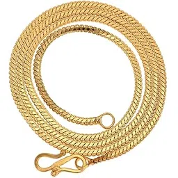 aanyacentric Gold Plated Chain Necklace Mala-picture-56