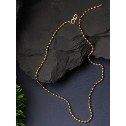 AanyaCentric Unisex Brass Gold-Plated Long Chain-picture-32