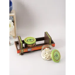 Aapno Rajasthan Basic Multicolor Wood Container-picture-22