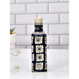 Aapno Rajasthan Blue & Beige Printed Ceramic Vases-picture-28