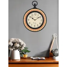 Aapno Rajasthan Pendant Multicolor Wood Wall Clock-picture-36