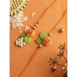Aapno Rajasthan Petal Charm Bhaiya Bhabhi Rakhi-picture-18