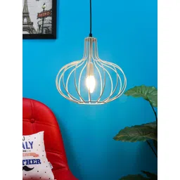 Aapno Rajasthan White Contemporary USP Pendent Light-picture-38