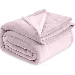 Aapno Rajasthan Throw Blanket for Sofa - 280 GSM Premium Plush Baby Blanket Lightweight Soft and Warm Cozy Blankets for Bed, Sofa and Couch - Pink - 50x60 Inches-picture-16