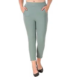 aapre Womens Slim Fit Lycra Stretchable Jeggings | Ankle Length with Elasticated Waistband-picture-18