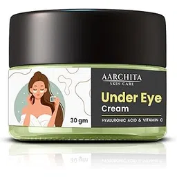 AARCHITA Under Eye Cream Gel for Dark Circles, Puffiness & Fine Lines | Vitamin E for Puffiness | Brightening Under Eye Cream to Reduce Dark Circles & Puffy Eyes For Women and Men - 30 gm-picture-24