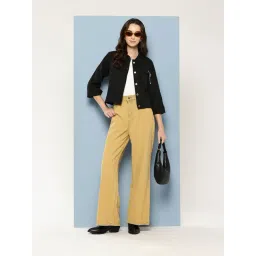 Aarika Black Denim Solid Jacket-picture-16