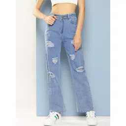 Aarika Blue Denim Solid Jeans-picture-23