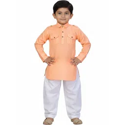 Aarika Boys Regular Pure Cotton Kurta with Trousers-picture-55