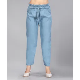 Aarika Denim Woven Solid Jeans - Blue-picture-12